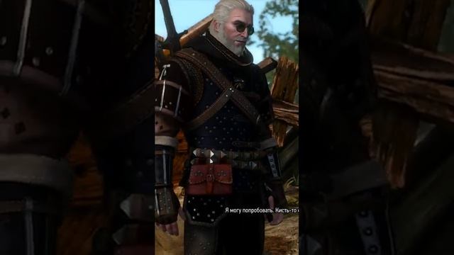 Геральт художник Ведьмак 3        thewitcher3 thewitcher игры мем