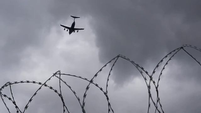 C-17A go-around and A330-200 at RAF Brize norton