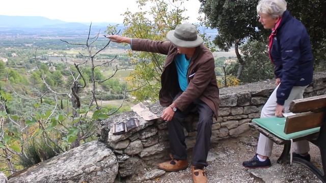 Sketching in Gordes, Provence