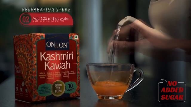 Kashmiri Kawah Tea | On & On Kashmiri Kawah | Mi Lifestyle Assam