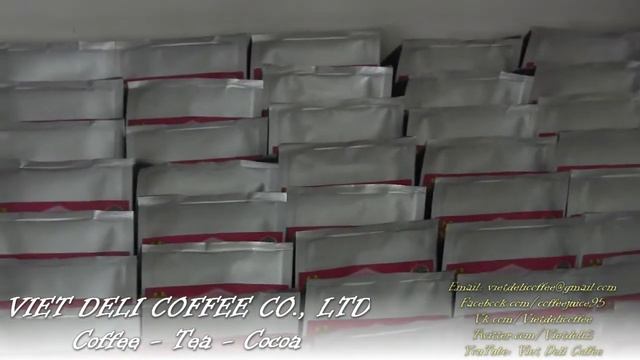 Vietdeli Coffee - Export - Arabica Robusta Roasted Coffee Beans - 13