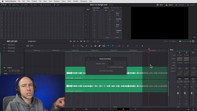 Edit to BEAT Easy with NEW Fairlight GRID & Crossfade Gaps in DaVinci Resolve 18.1   New Features!