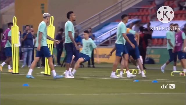 Neymar, Thiago Silva So Good & Brazil 🇧🇷 Squad Ready For Quater-Final Against Croatia | Qatar 2022