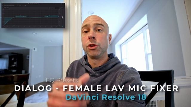 EQ Presets Finally INCLUDED in DaVinci Resolve 18!