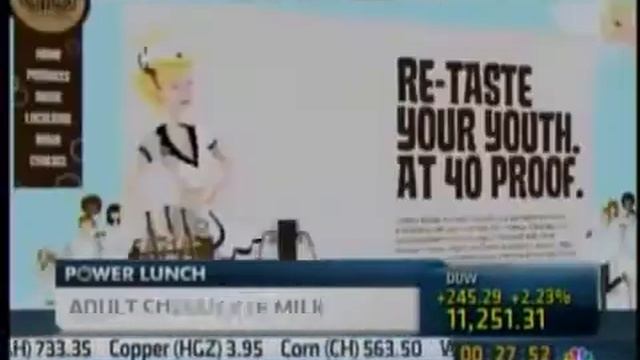 ADULT CHOCOLATE MILK on CNBC's Power Lunch360p H 264 AAC