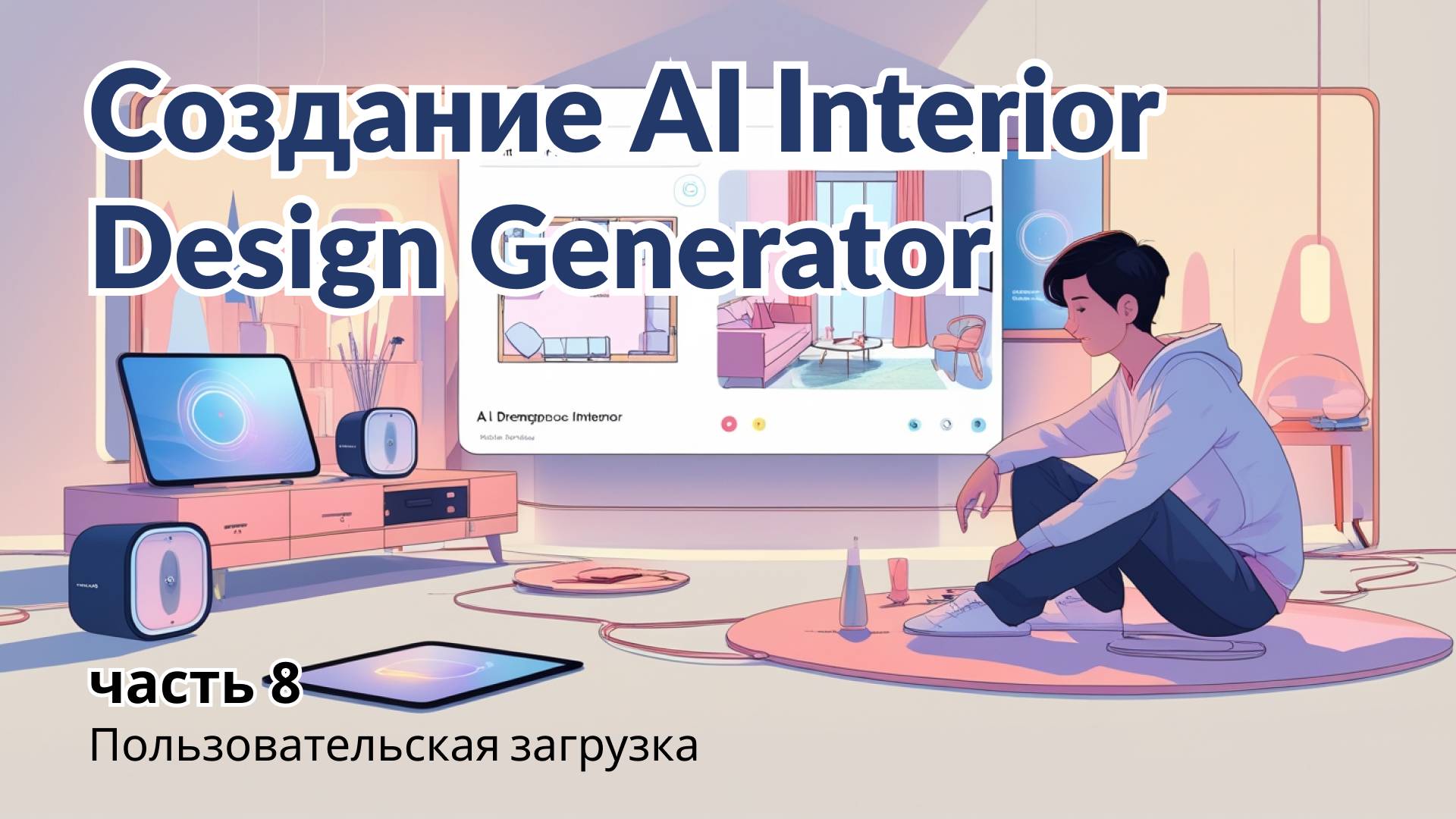 Создание AI Interior Design Generator.  | Часть 8. Пользовательская загрузка