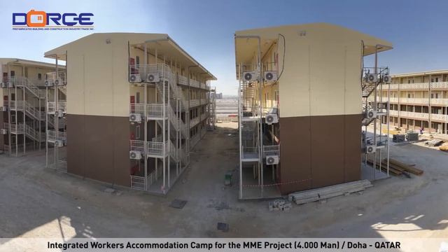 Dorce Qatar Integrated Worker Accommodation Camp for 4,000 Man