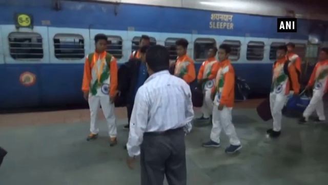 U-17 football team returns home after becoming champion at SOAG