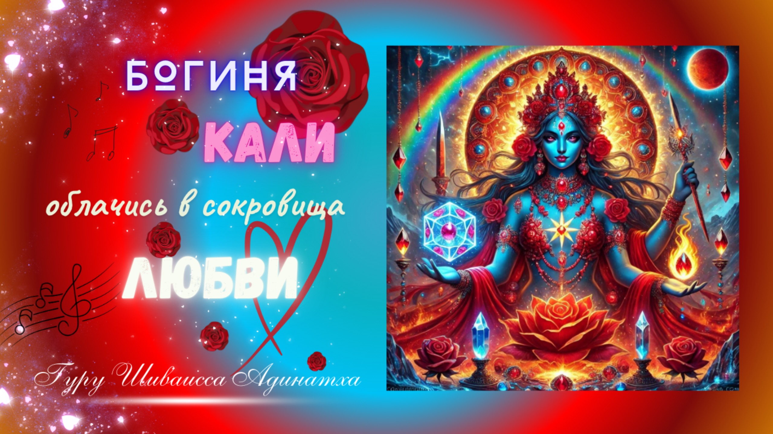 Богиня Кали облачись в сокровища Любви. Гуру Шиваисса Адинатха.