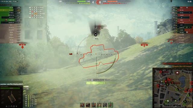 Мир танков. WOT. Бой на Pz.Kpfw. KW I. Взял 14 фрагов и 5.3К урона
