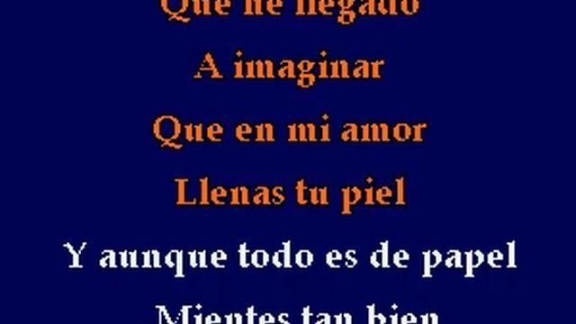 Karaokanta - Sin Bandera - Mientes tan bien