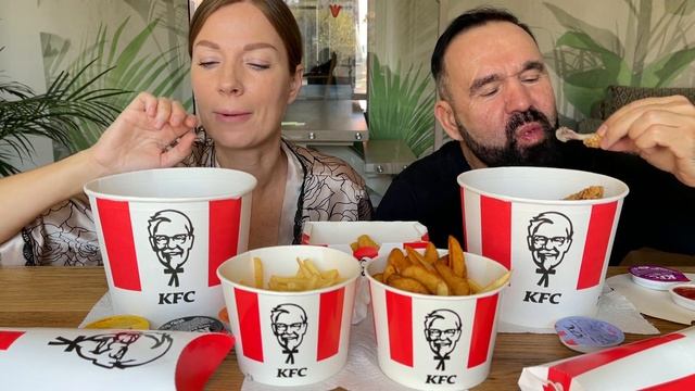 МУКБАНГ дегустация KFC