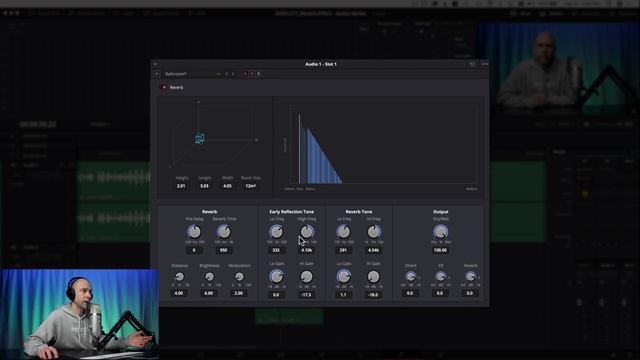 REVERB in DaVinci Resolve 17 Fairlight   Audio Effects Series