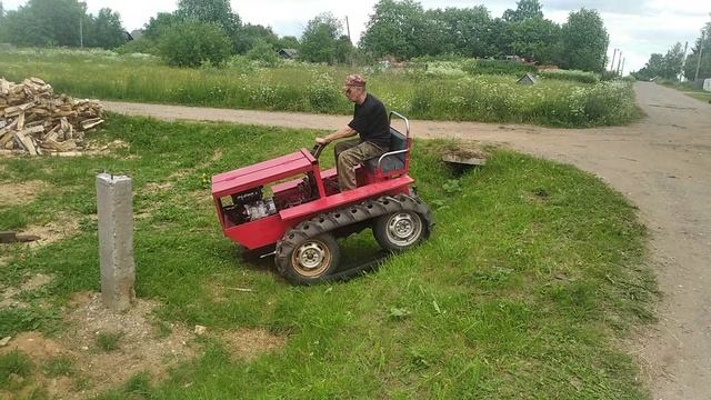 Новый проект  миник на гусеницах