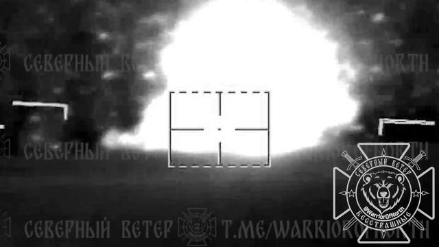 🔥"Вихрем" по оккупантам
В Курской области экипажем вертолёта Ка-52М нанесено огневое поражение по