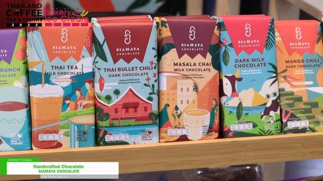 [Thailand Coffee, Tea & Drinks | Bakery & Ice-Cream 2022] Handcrafted Chocolate - Siamaya Chocolate