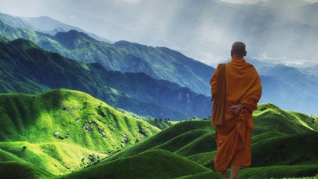 Monk power of meditation!Meditation of Buddhist Monks!Powerful meditation!Best monk music!Relax!Cal