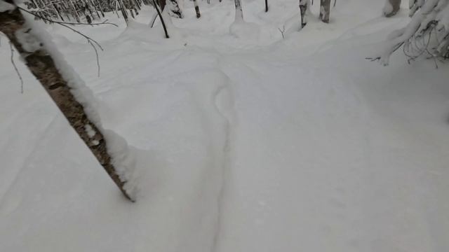 Сноуборд. Губаха, спуски от первого лица