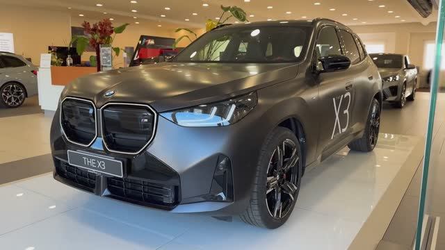 Новая БМВ X3 M50 - Интерьер и Экстерьер