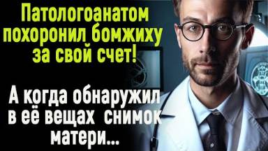 Патологоанатом похоронил бомжиху за свой счет. А когда обнаружил в ее вещах снимок матери...