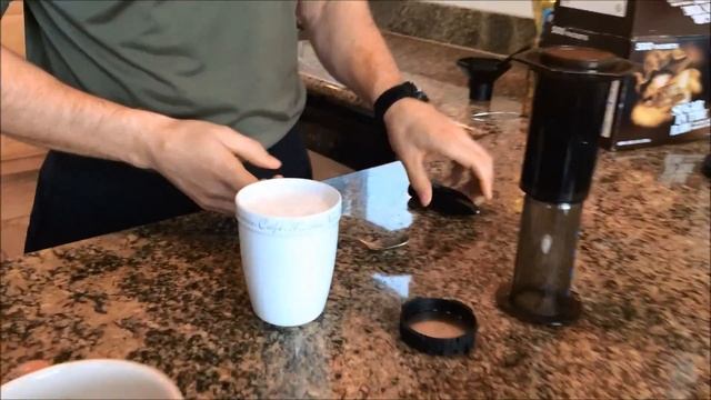 How to Make a pretty good Cappuccino with Aeropress