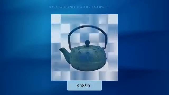 KARACA GREENISH TEA POT - TEAPOTS - CAYDANLIK 600 ML