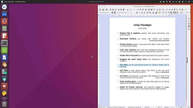 Latte Dock v0.10~ | Unity Paradigm