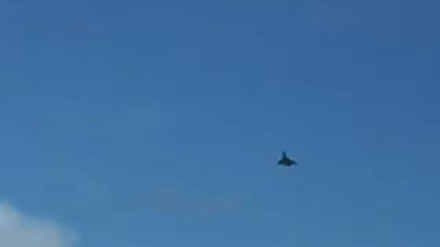 RAF Typhoon at Dawlish Air Show 2008