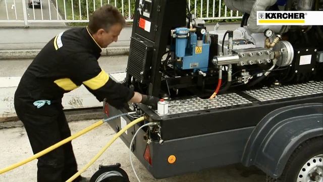 Аппараты сверхвысокого давления Karcher – в действии!