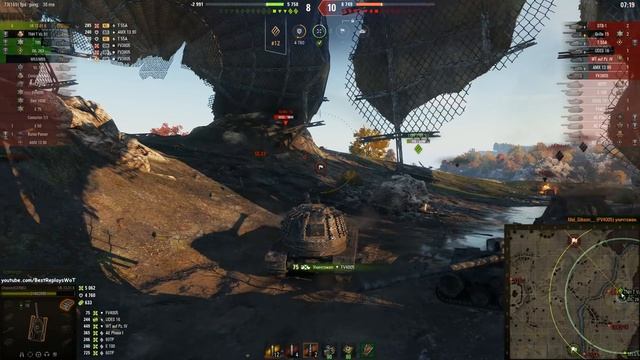 Мир танков. WOT. Уникальный бой на VK 72.01 (K). Взял 13 фрагов и 9.8К урона