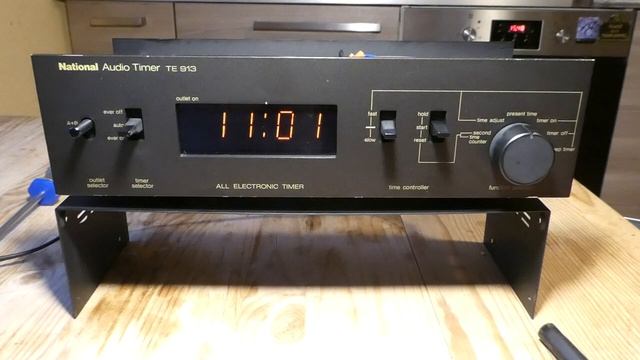 Аудио тайме модели National TE 913 с необычным глюком:)))