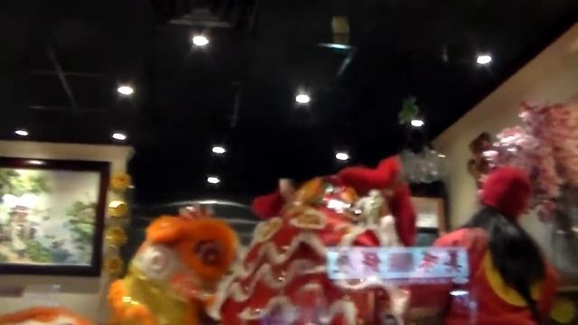 New York NYC Chinatown Lion dance drumming 2016