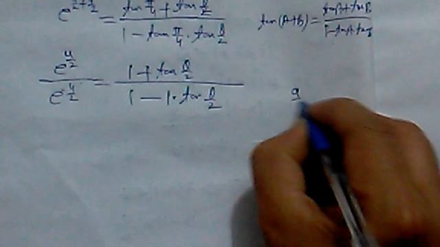 B.Sc. Mathematics : If u=log [tan (π/4+θ/2)] ,prove that tanh (u/2)=tan (θ/2)