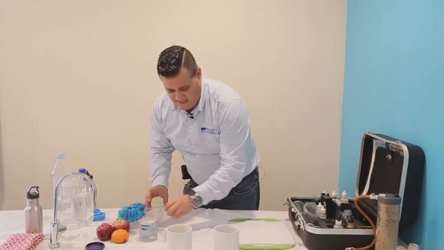 What Orange Pekoe Tea looks like with Tap Water vs. Treated Water