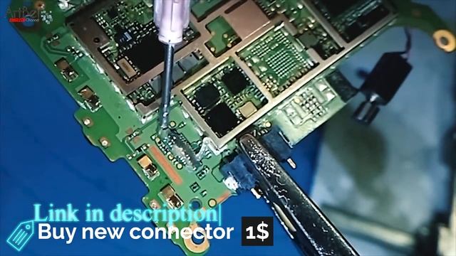 Replacing a broken plastic FPC connector on a mobile phone flex cable (How to)[Do it yourself]