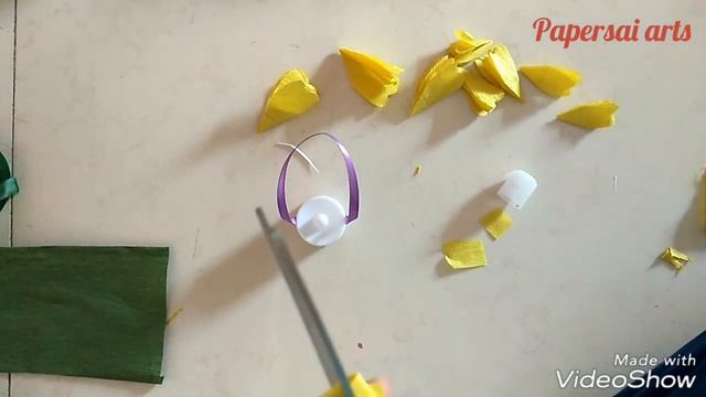 DIY Crepe Paper Tea light flower, handmade home decor ideas, Easy Diwali Decoration@Papersai arts