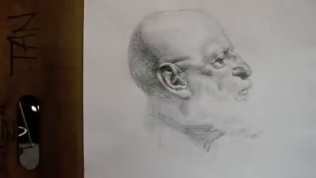 Zimou Tan | Art | 80 minutes cross-hatching drawing demo.