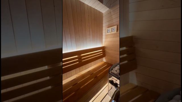 Уникальный проект. Сауна для домашнего пользования на высоте 26 этажа.