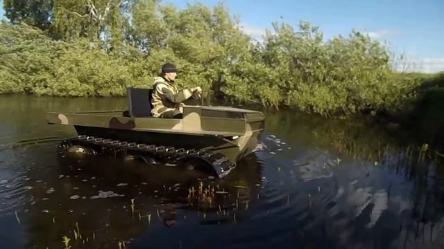 Плавающий вездеход Сибиряк