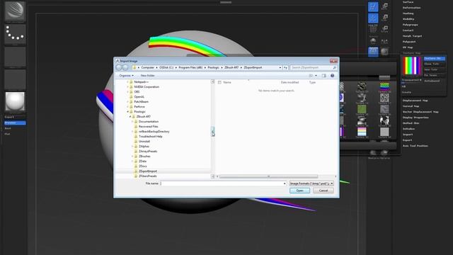 Zbrush - Unwrapped HairBrush (720p)