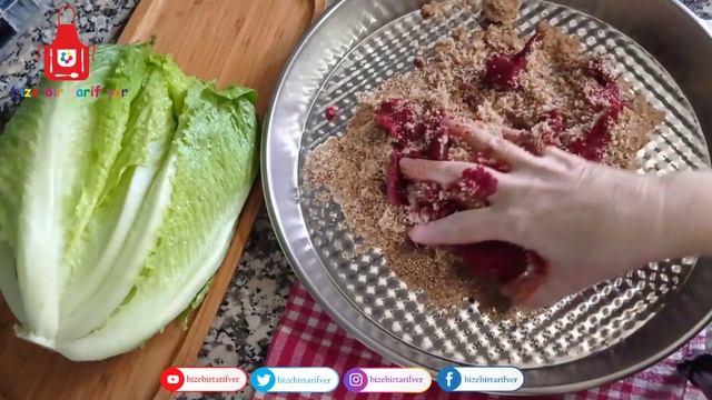 HATAY USULÜ ORİJİNAL KISIR TARİFİ 🥬barren recipe🍅وصفة قاحلة🌶️贫瘠的食谱🥬бесплодный рецепт🍅recette stéril