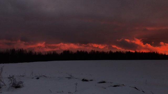 Закат 12.01.2025