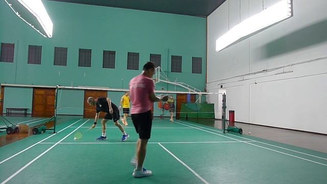 7Mar24 CRC Badminton Goh Seak Din/Loh Soon Cheong vs Tan Tong Hai/Tan Heap Chee