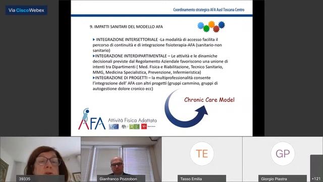 Webinar ristretto sull'Attività Fisica Adattata