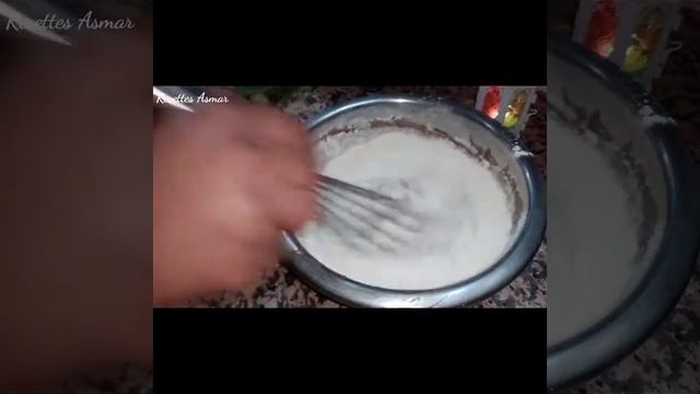 حلوة #بيش ليلة رائس السنة الجديدة #2021 _وصفة سهلة وسريعة التحضير #Bûeche_Recettes Asmar وصفة اولة