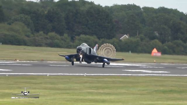 McDonnell Douglas F-4E Terminator Turkish Air Force arrival at RAF Fairford RIAT 2019 AirShow