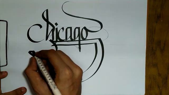 Turkish Calligraphy  |  Chicago Bulls  |  Calli Art