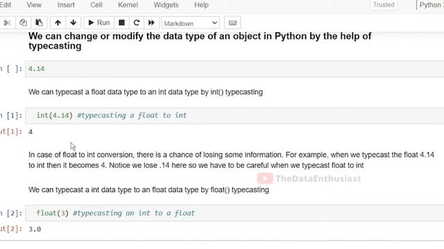 #3 Typecasting in Python | 2 Minute Python | Python Tutorials for Beginners | Bangla