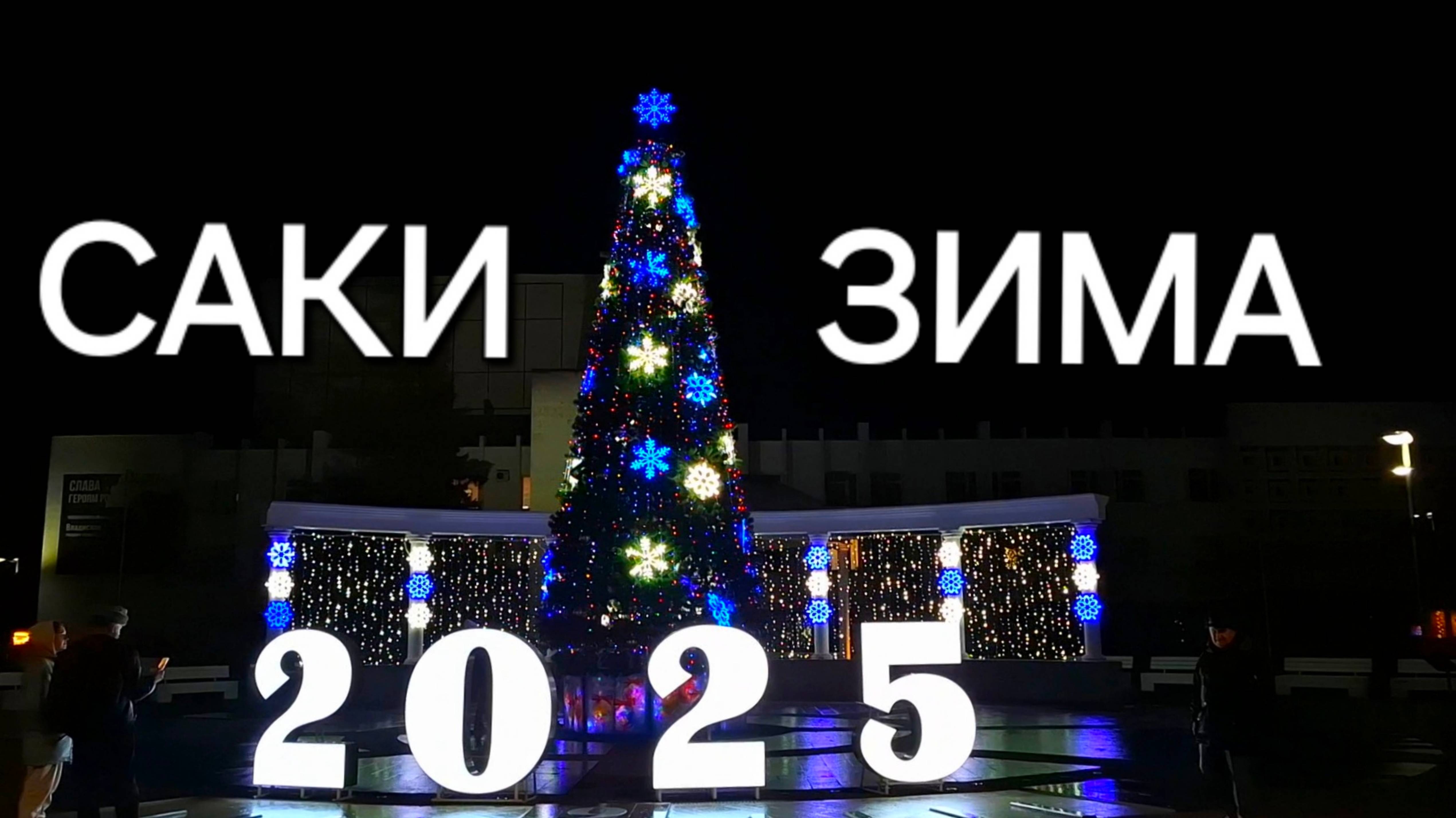 Саки, зимняя прогулка 2025