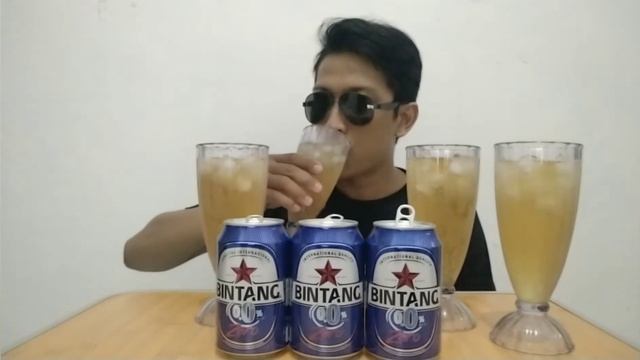 MUKBANG MINUMAN SEGAR DINGIN ASMR BINTANG ZERO‼️